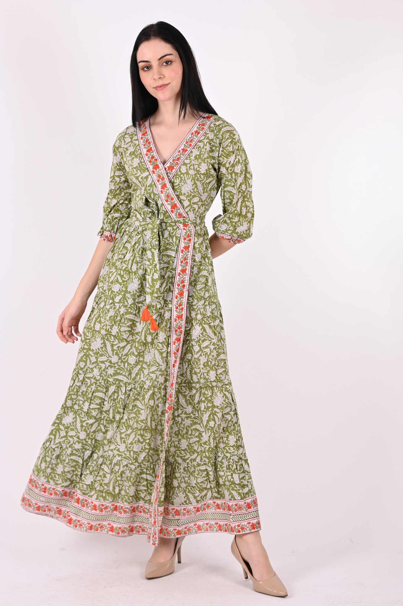 NEW CAMPA WRAP DRESS