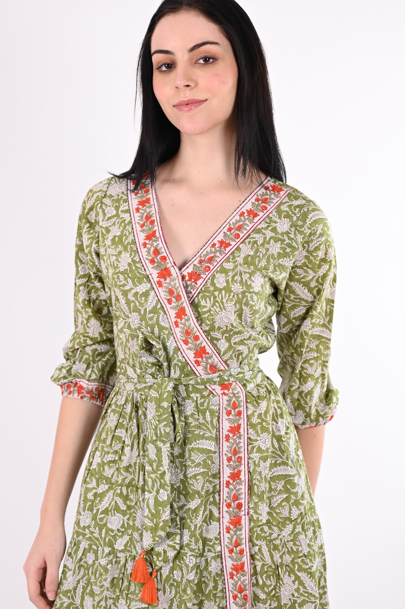 NEW CAMPA WRAP DRESS