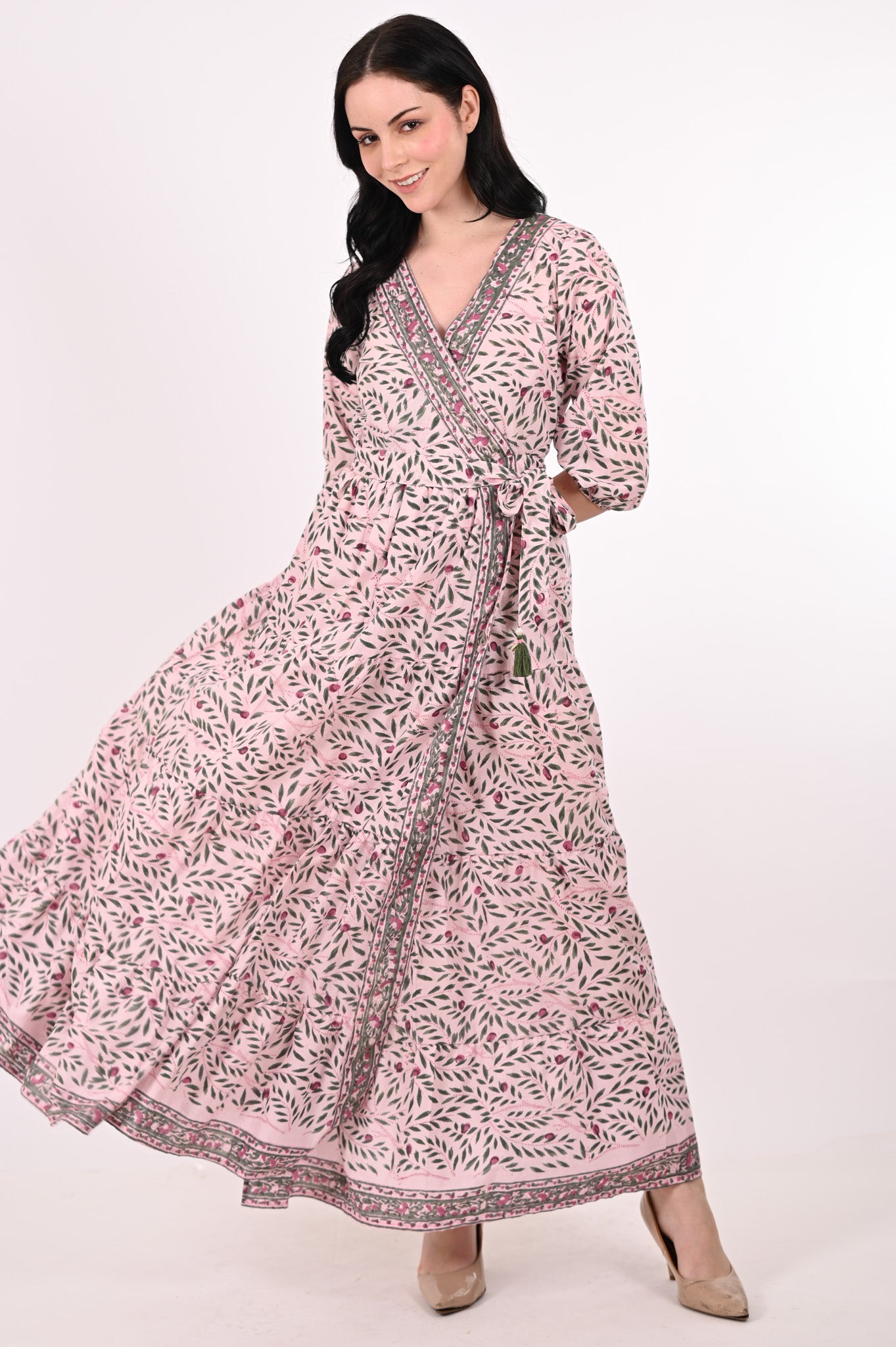 NEW CAMPA WRAP DRESS