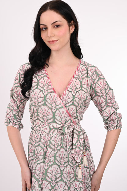 NEW CAMPA WRAP DRESS