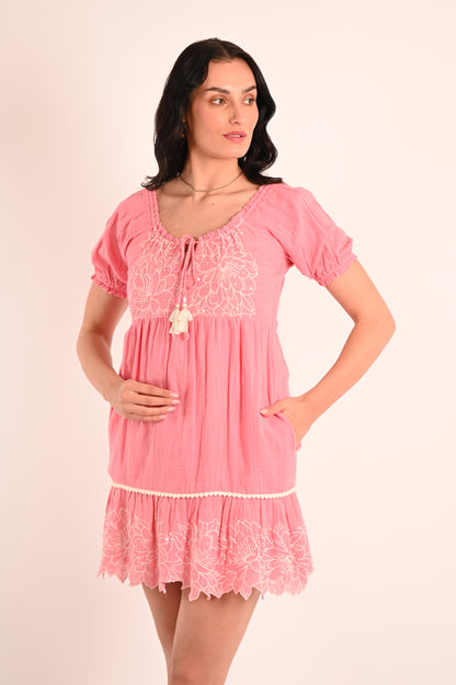 LARA MINI EMBROIDERED