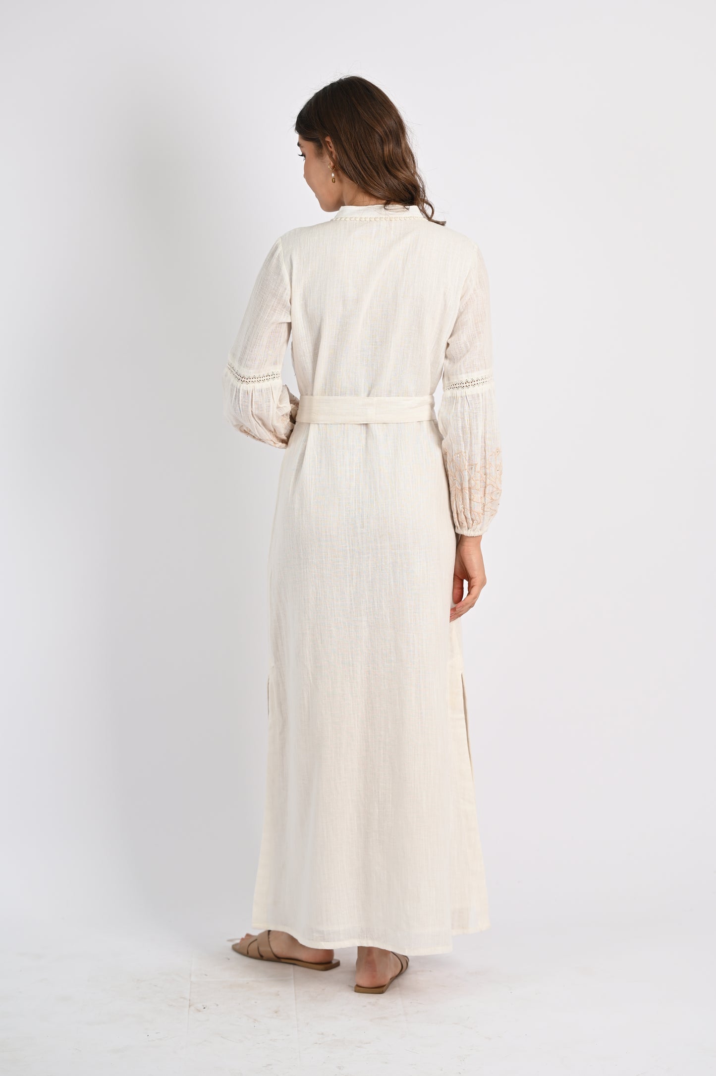 OLIVIA MAXI EMBROIDERED