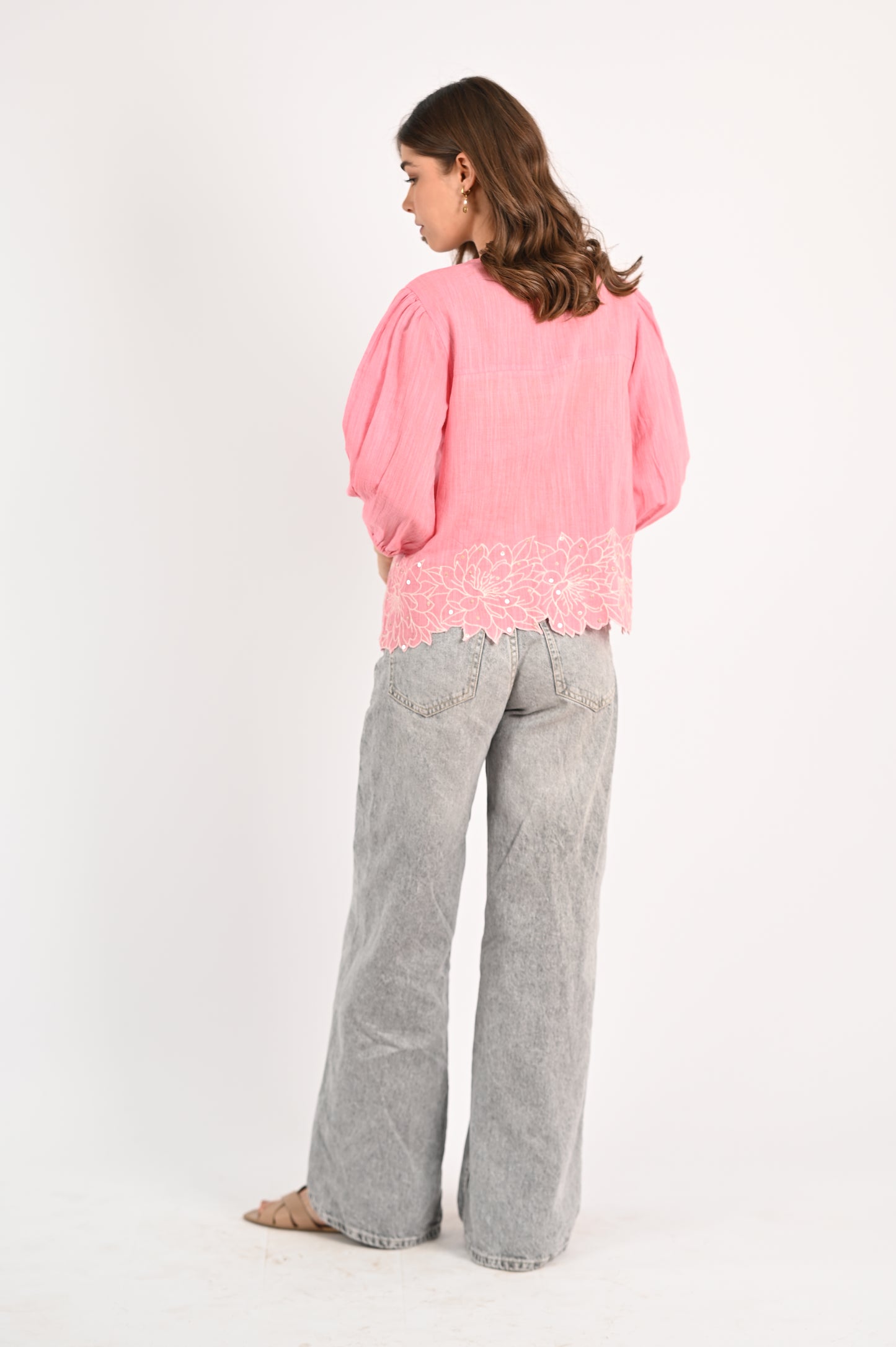 RICA TOP EMBROIDERED