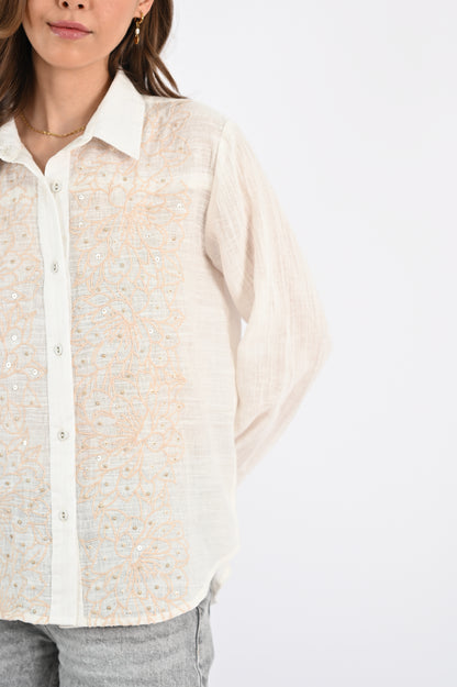 LILY SHIRT EMBROIDERD