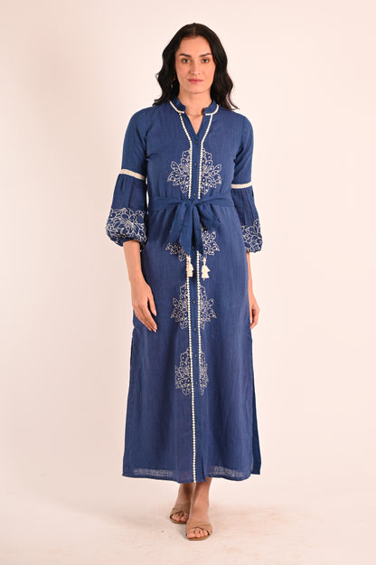 OLIVIA MAXI EMBROIDERED