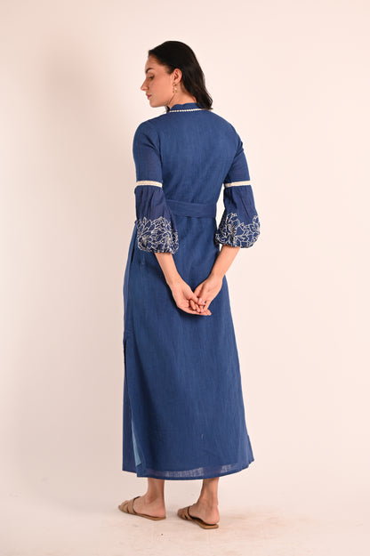 OLIVIA MAXI EMBROIDERED