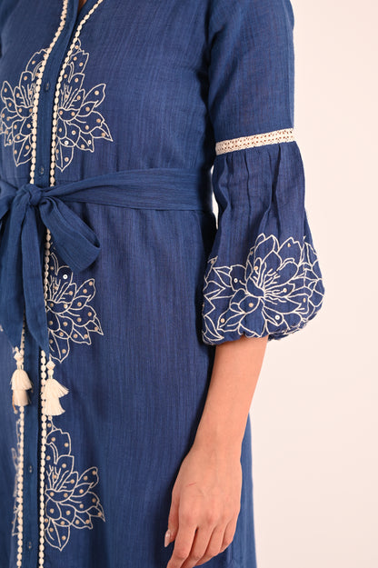 OLIVIA MAXI EMBROIDERED